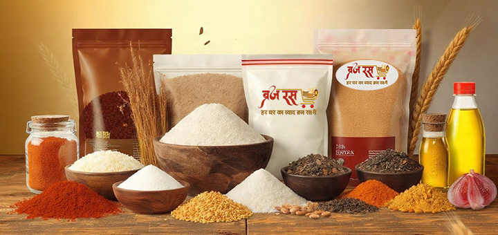 Braj Ras store par fresh sabzi aur fruits aur grocery vrindavan mathura